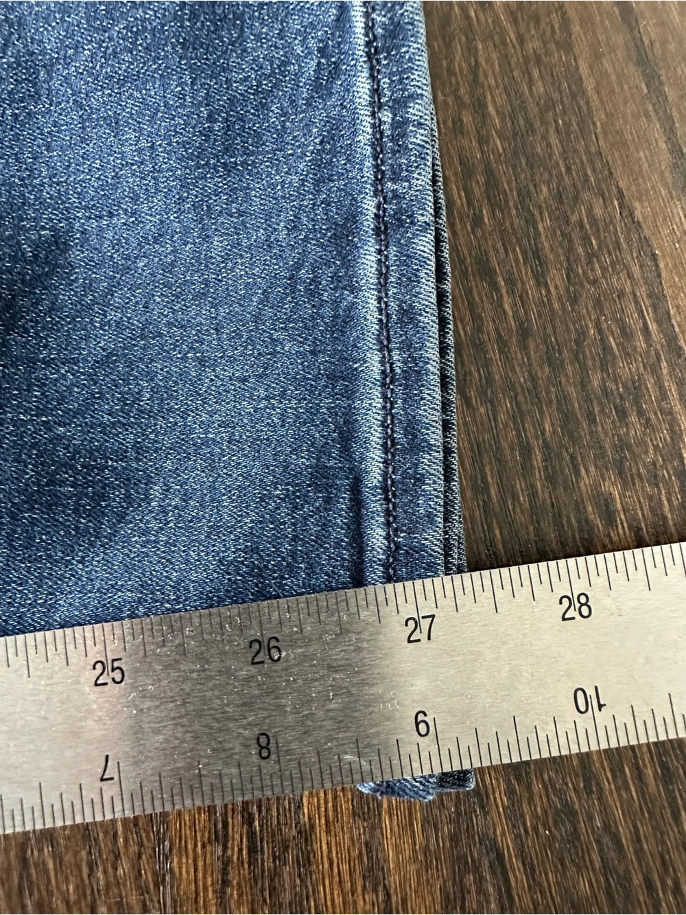 MOTHER The Mid Rise Dazzler Ankle Jeans On The Edge Wash Size 26 Stretch Denim - Picture 11 of 11